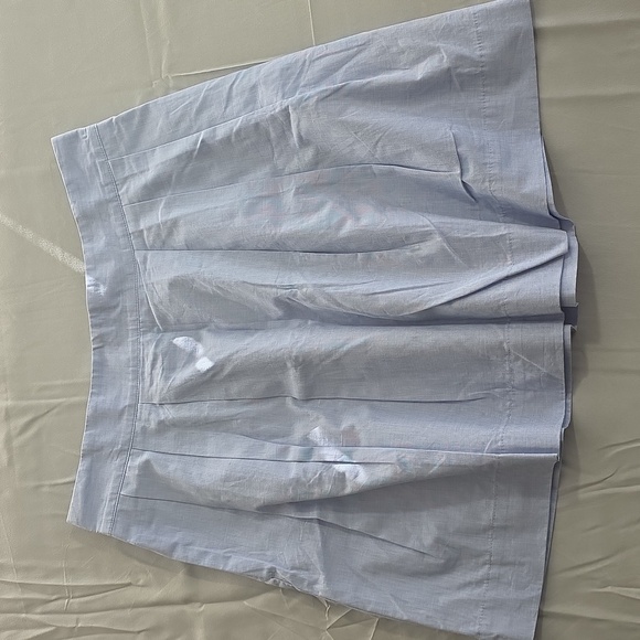 Lands' End Canvas Blue Cotton Mini Skirt - Picture 2 of 9